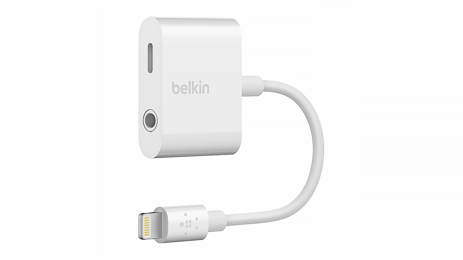 Belkin RockStar 3.5 mm Audio + Charge iPhone Adapter