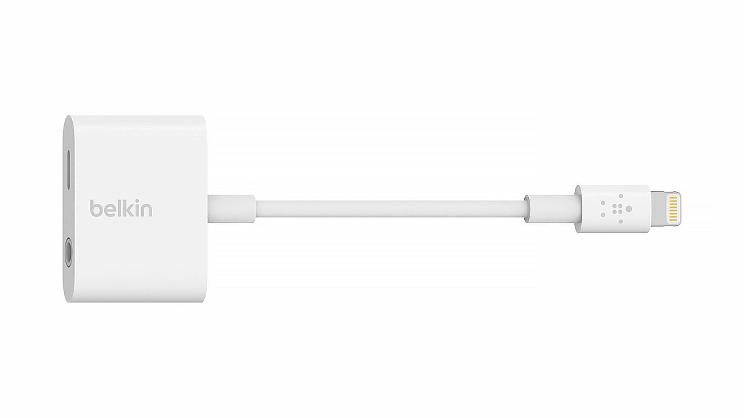 Belkin RockStar 3.5 mm Audio + Charge iPhone Adapter