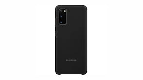Samsung Silicone Cover for Samsung Galaxy S20  - Black