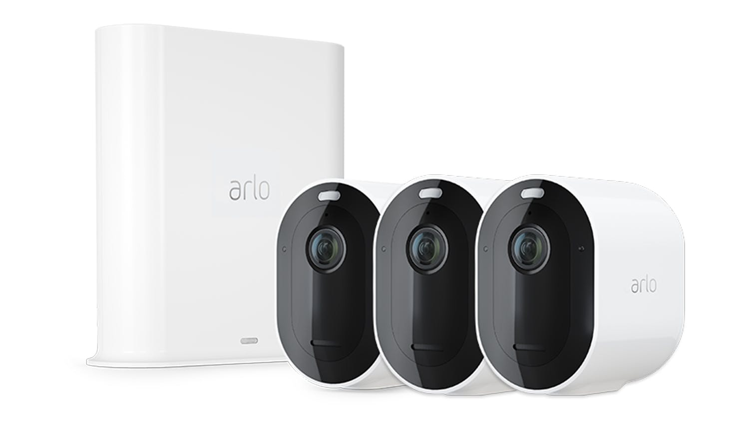 Arlo Pro 3 Smart Home Security System With 3 2k Qhd Cameras