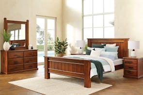 Rye 4 Piece Queen Dresser with Mirror Suite by John Young Furniture