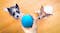 Cheerble Wicked Ball Robotic Pet Toy - Blue