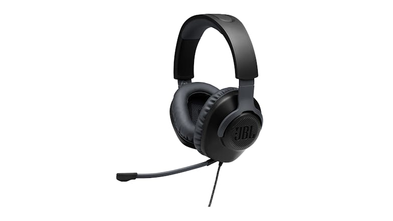 JBL Quantum 100 Over-Ear Gaming Headset - Black