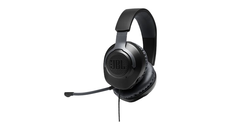 JBL Quantum 100 Over-Ear Gaming Headset - Black