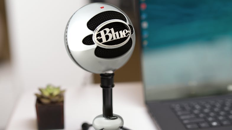 Blue Snowball USB Microphone - Aluminium