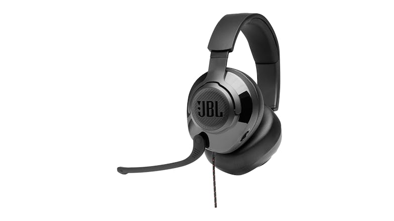 JBL Quantum 200 Over-Ear Gaming Headset - Black