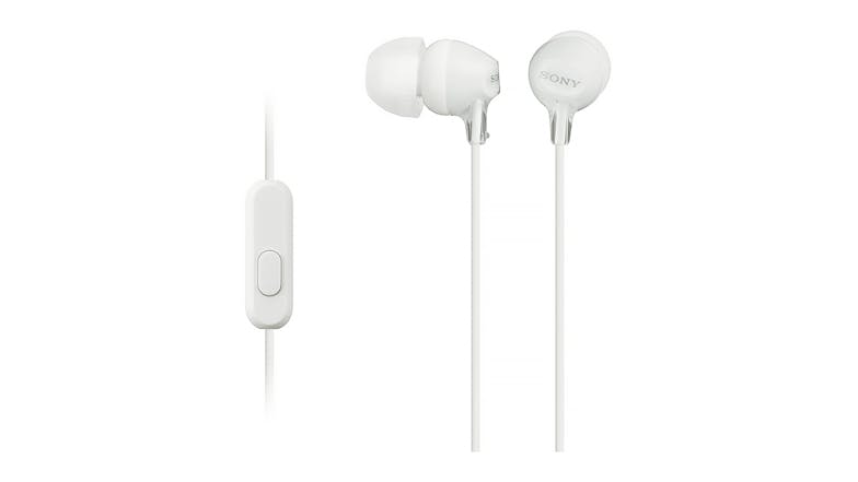 Sony EX15AP In-Ear Headphones - White