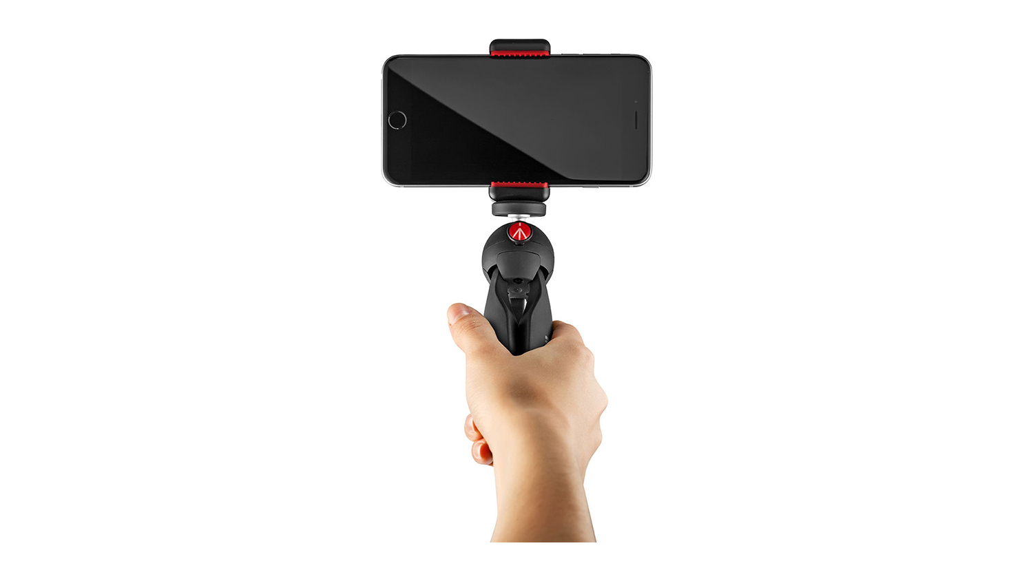 Manfrotto PIXI Mini Tripod with Ball Head & Universal Smartphone Clamp