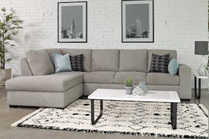 Neptune 4 Seater Fabric Sofa with Chaise