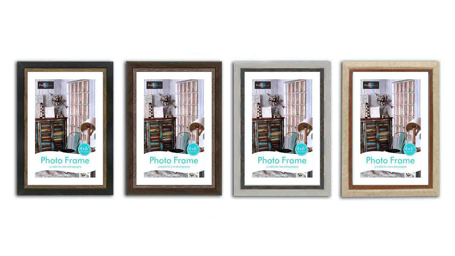 UR1 Preston 4x6 Assorted Colours Photo Frame