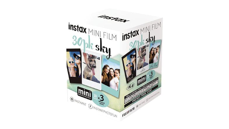 Instax Mini Film 30 Pack Sky