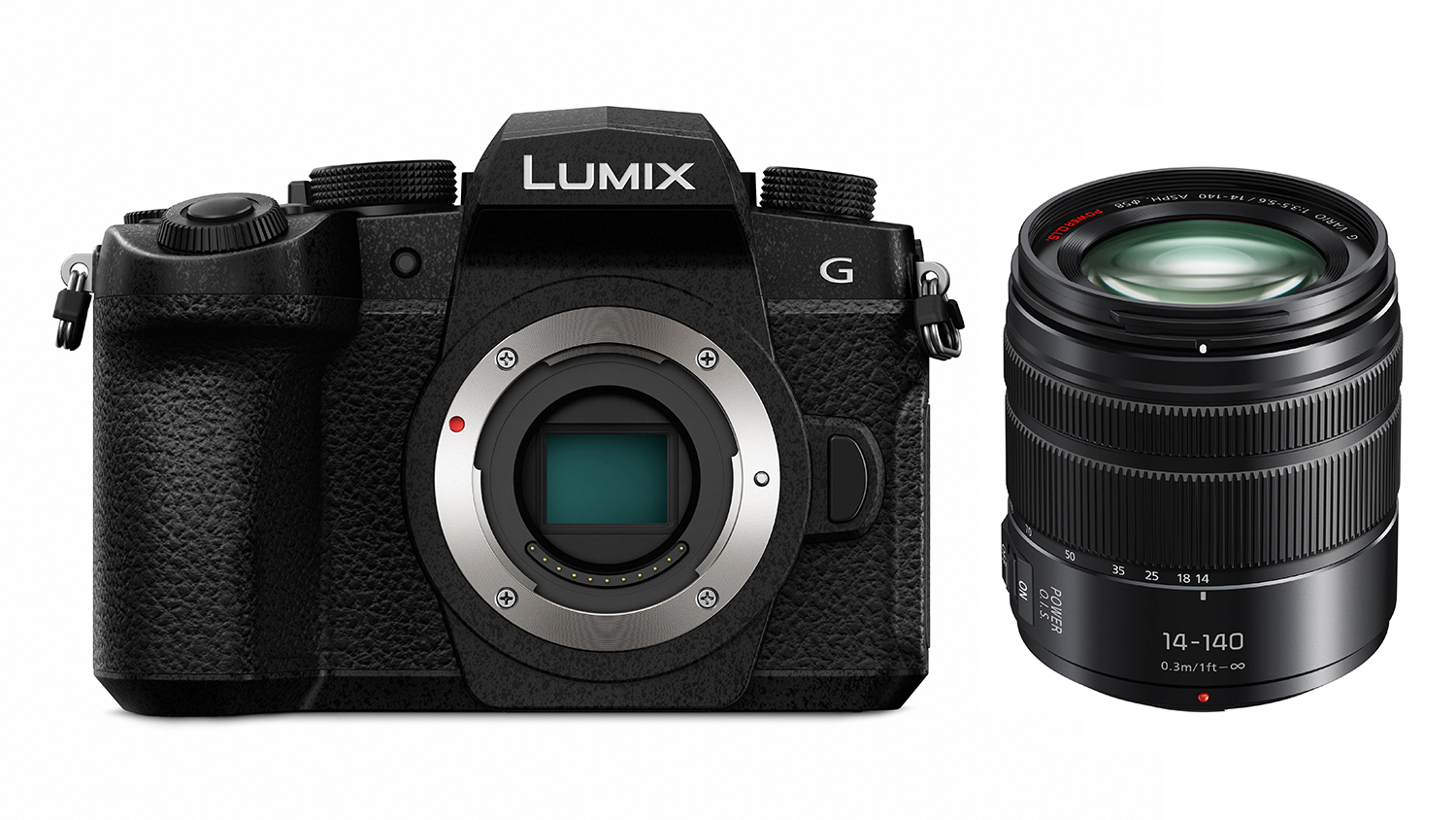 Panasonic Lumix G95 Mirrorless Camera with 14-140mm f/3.5-5.6 Lens