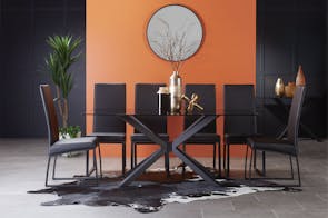 Jana Rectangle Dining Table by Debonaire Furniture