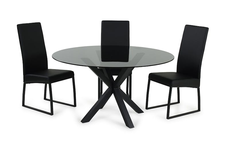 Jana Round Dining Table by Debonaire Furniture