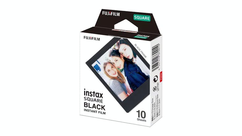Instax Square Film 10 Pack - Black