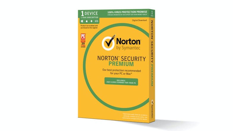Norton Security Premium - 1 User 1 Device 12 Months
