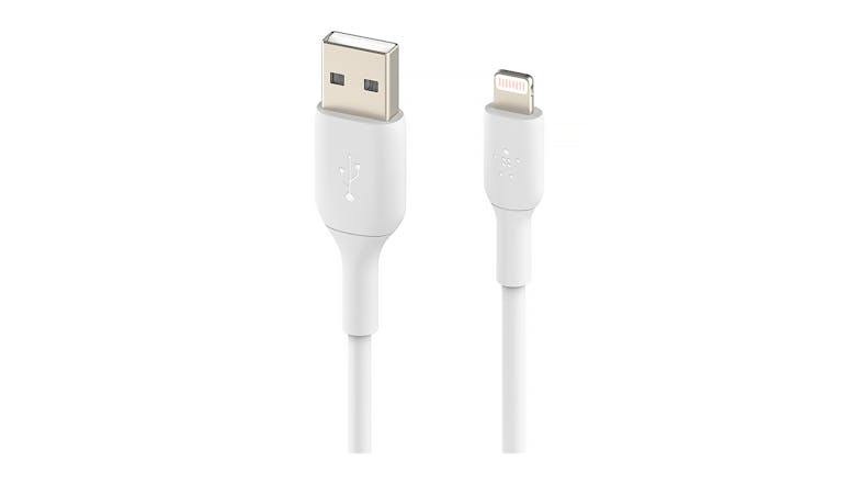 Belkin BOOST CHARGE Lightning to USB-A Cable 2m - White