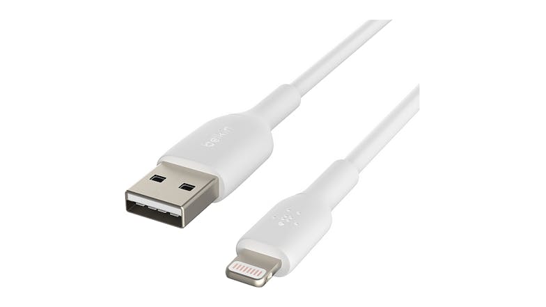 Belkin BOOST CHARGE Lightning to USB-A Cable 2m - White