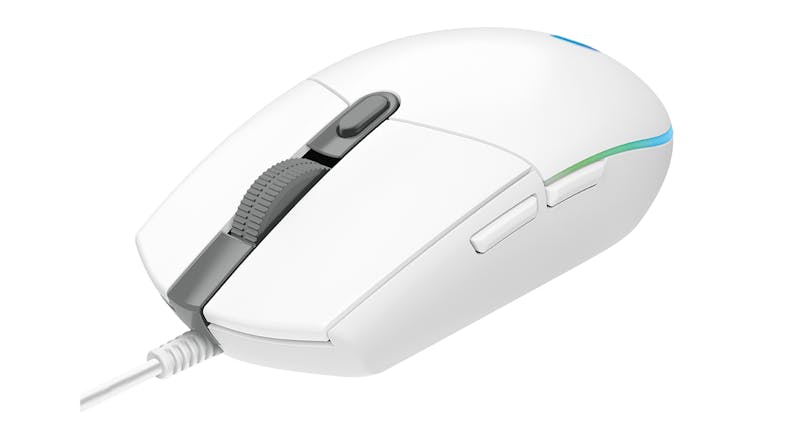 Logitech G203 LightSync Wired Gaming Mouse - White