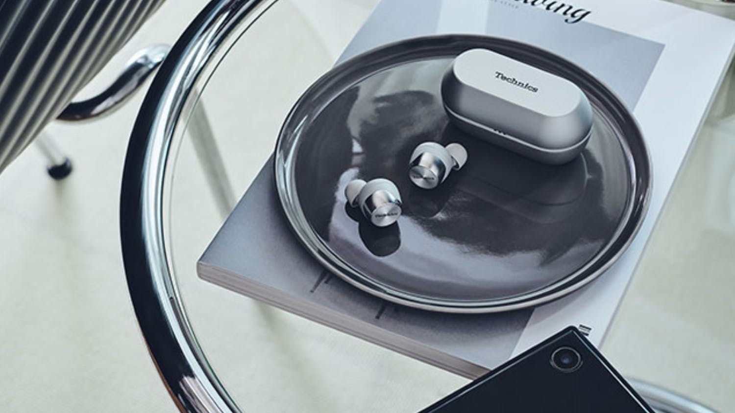 Technics AZ70 Wireless Noise Cancelling In-Ear Headphones - Silver