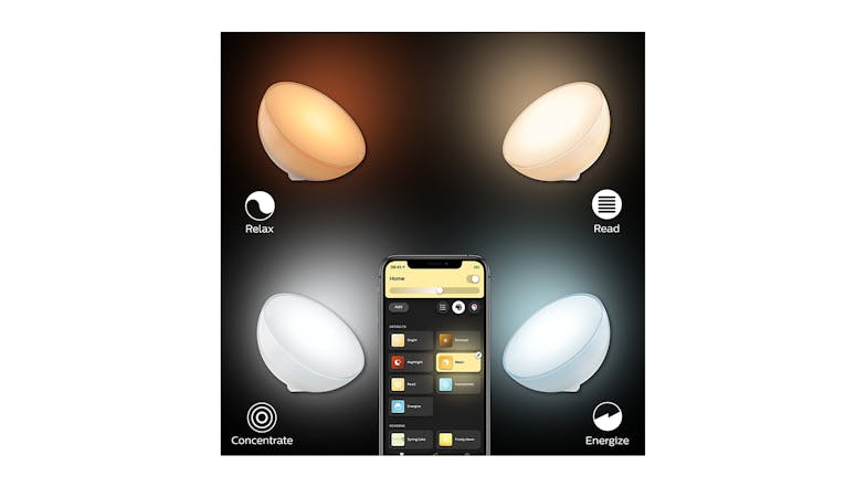 Philips Hue White and Colour Ambiance Go V2 Portable Light - White