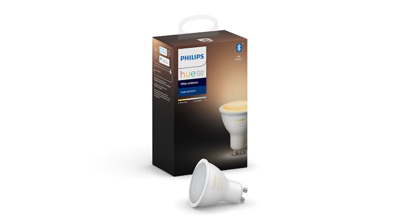 Philips Hue White Ambiance 5.5W GU10 Single Bulb