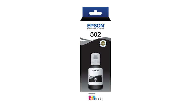 Epson T502 Ink Bottle - Black