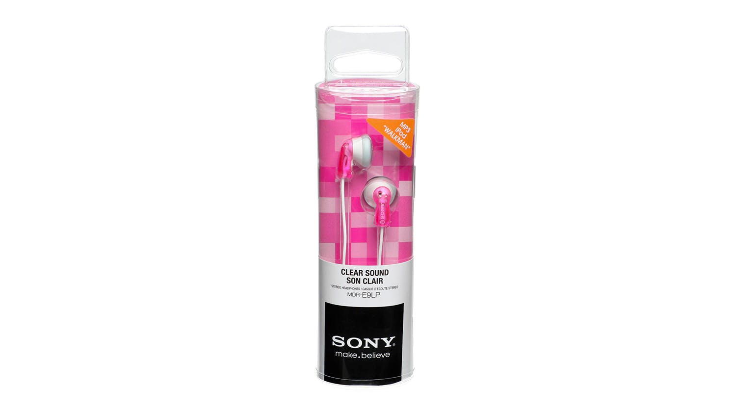 Sony E9LP In-Ear Headphones - Pink