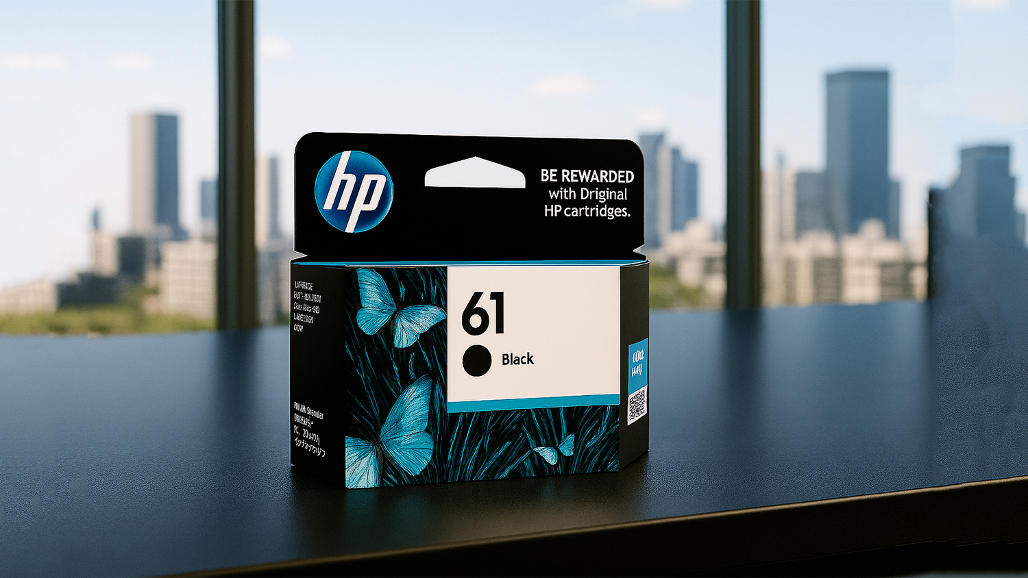 HP 61 Ink Cartridge - Black - 170 Page Yield (CH561WA)