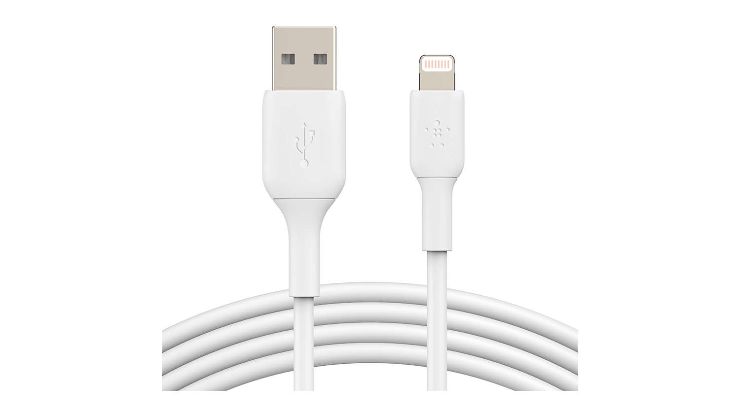 Belkin Boost Up Charge Lightning to USB-A Cable 1m - White