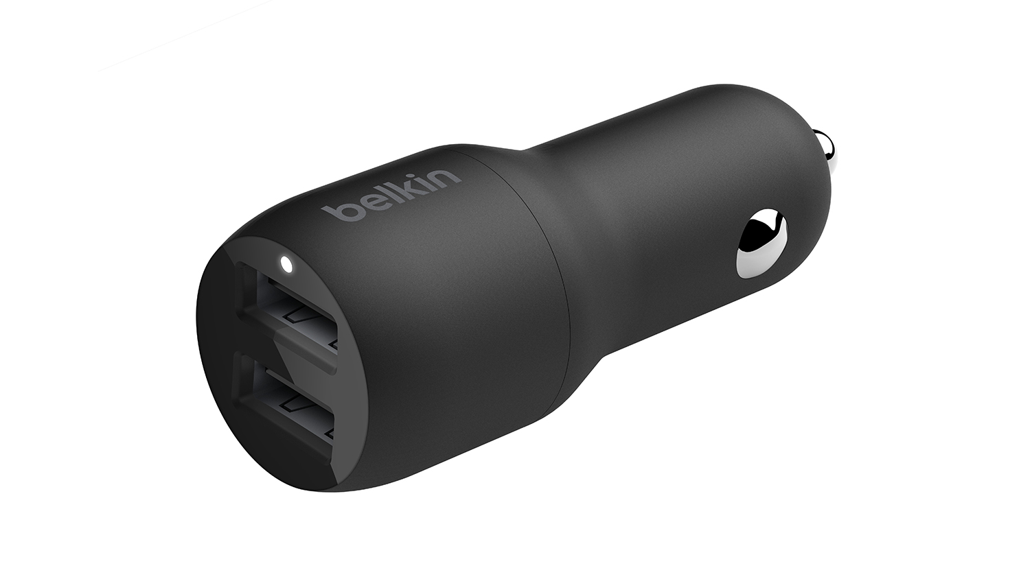 Belkin Boost Up Charge Dual USB-A Car Charger 24W + USB-A to USB-C Cable