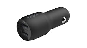 Belkin Boost Up Charge Dual USB-A Car Charger 24W + USB-A to USB-C Cable