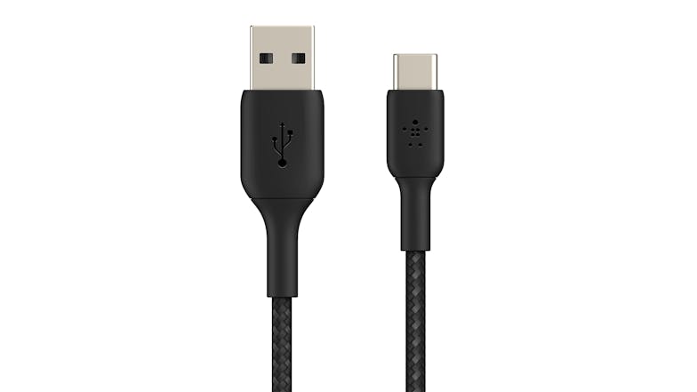 Belkin Boost Up Charge USB-A to USB-C Braided Cable 3m - Black