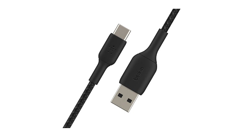 Belkin Boost Up Charge USB-A to USB-C Braided Cable 3m - Black