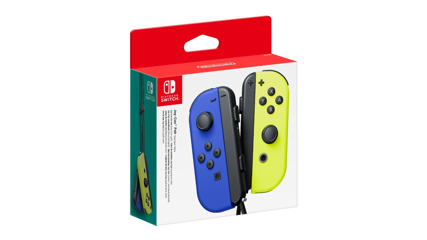 Nintendo Joy-Con Controllers - Blue/Neon Yellow