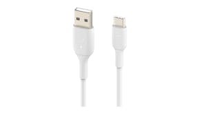 Belkin Boost Up Charge USB-C to USB-A Cable 2m - White