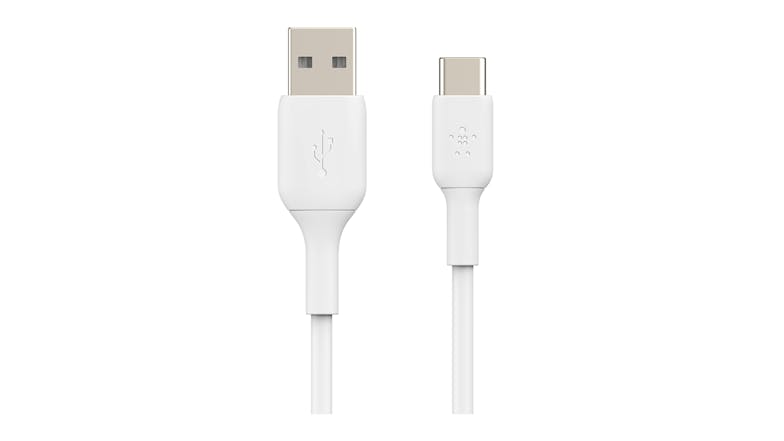 Belkin Boost Up Charge USB-C to USB-A Cable 2m - White