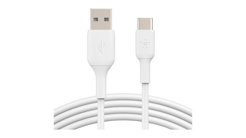 Belkin Boost Up Charge USB-C to USB-A Cable 2m - White