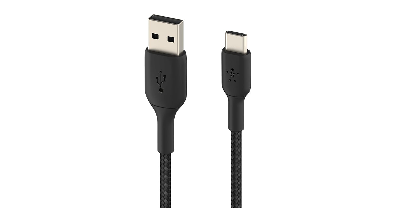 Belkin Boost Up Charge USB-C to USB-A Braided Cable 1m - Black