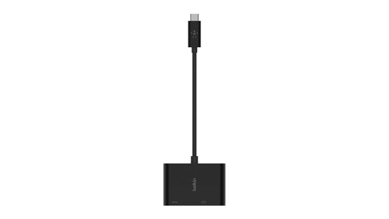 Belkin USB-C to VGA + Charge Adapter - Black