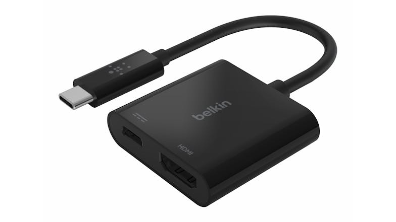 Belkin USB-C to HDMI + Charge Adapter - Black