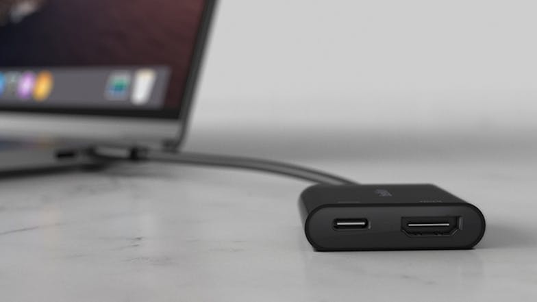 Belkin USB-C to HDMI + Charge Adapter - Black