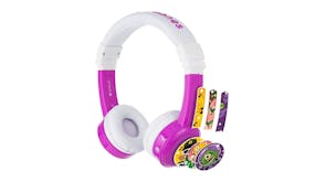 BuddyPhones InFlight Kids On-Ear Headphones - Purple