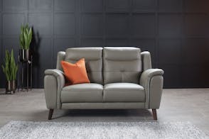 Georgia 2 Seater Leather Sofa by Vivin