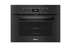 Miele 43L 11 Function Built-in Microwave Oven - Obsidian Black (H 7440 BM/11128210)