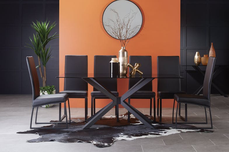 Jana 7 Piece Rectangle Dining Suite by Debonaire Furniture