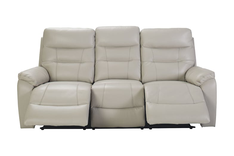 Remington 3 Seater Leather Recliner Sofa