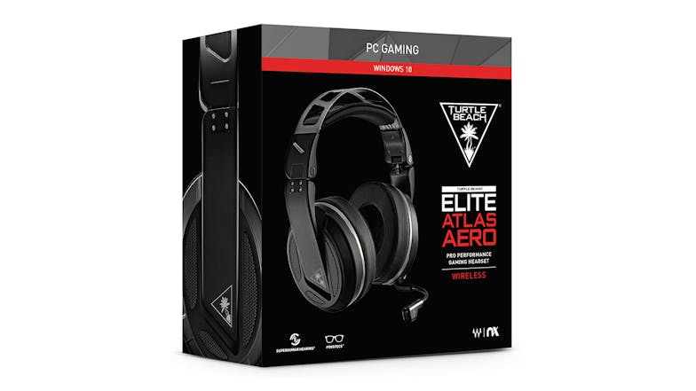 Turtle Beach Elite Atlas Aero Wireless PC Gaming Headset - Black