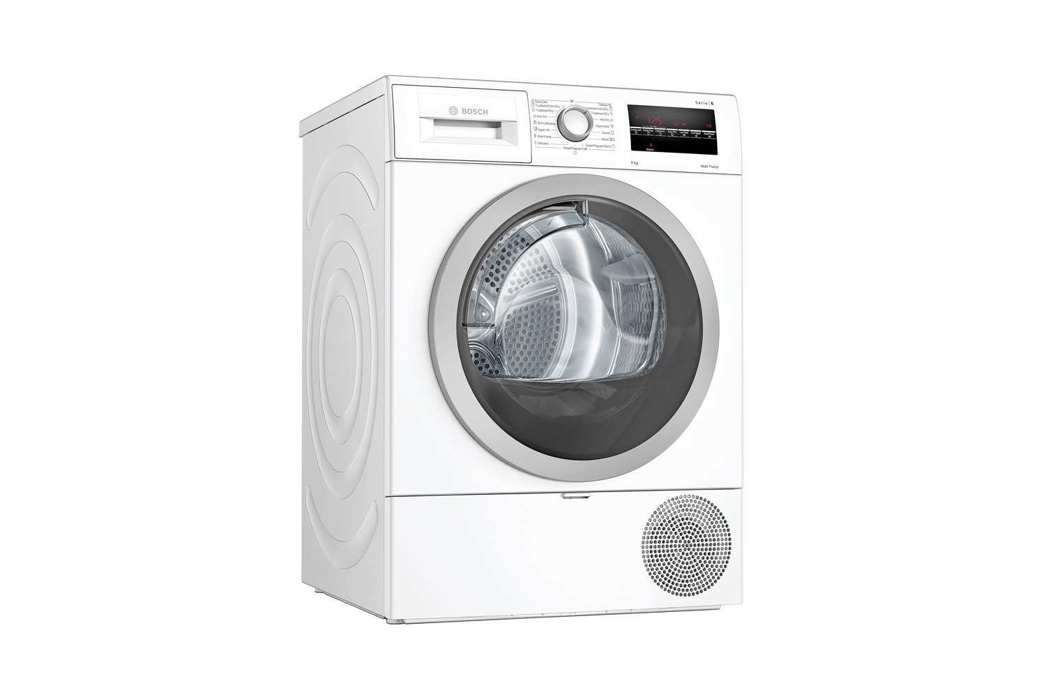 bosch heat pump dryer drain hose installation