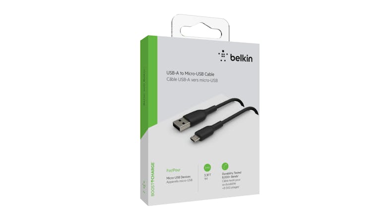 Belkin Boost Up Charge USB-A to Micro-USB Cable 1m - Black